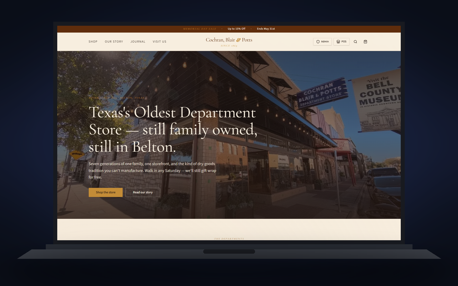CB&P Retail Platform interface screenshot