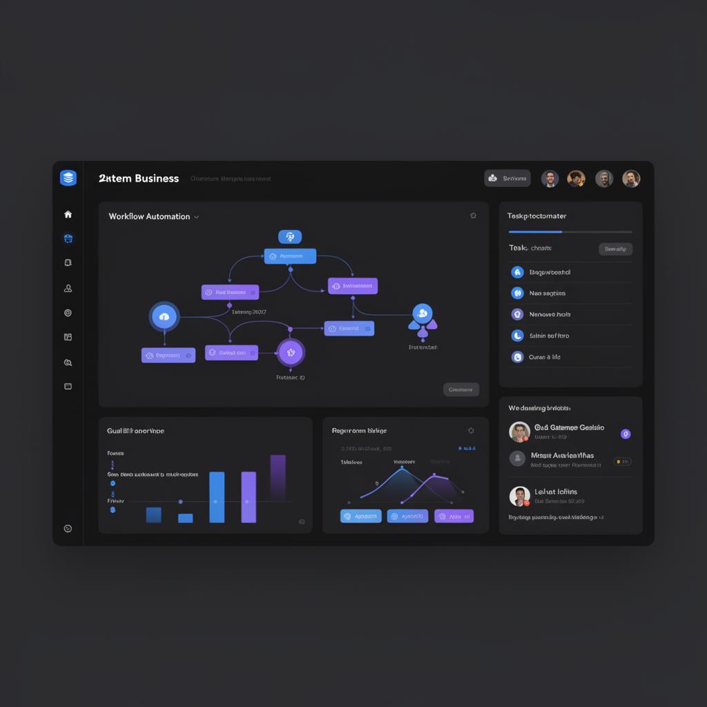 Business Operations Portal interface screenshot